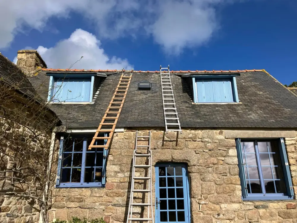 Rénovation de toitures dans le Finistère